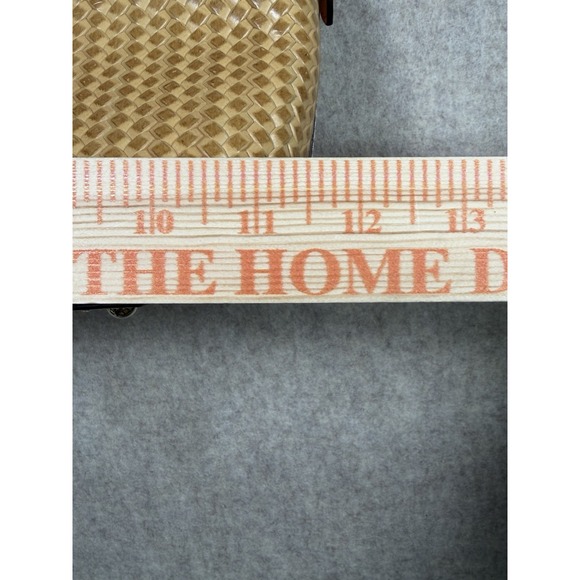 Dooney & Bourke Beacon Woven Domed Satchel Orange Brown - Picture 11 of 16